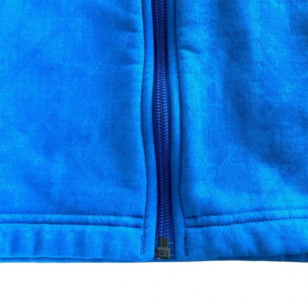 Under Armour athletic jacket full zip size M in blue
